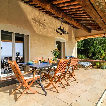 Select'sohome - Magnifique Pour 10 Personnes Avec Piscine A Debordement Et Vue Sur La ! - Pavillou * Le Lavandou