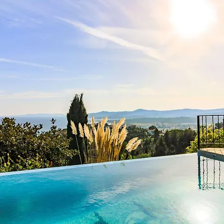 Select'sohome - Magnifique Pour 10 Personnes Avec Piscine A Debordement Et Vue Sur La ! - Pavillou Villa *